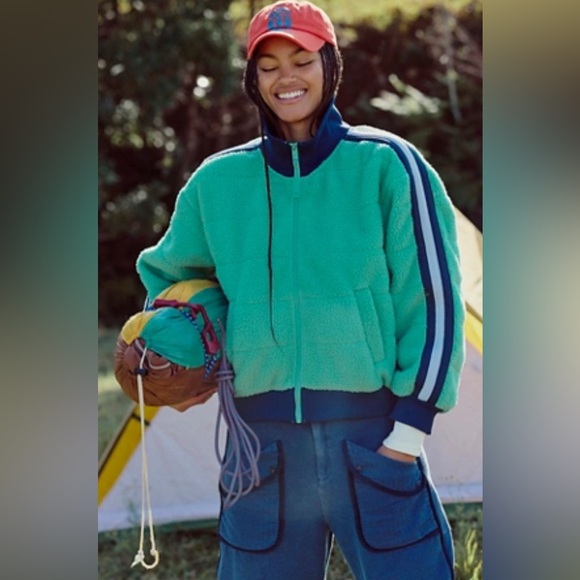 Free People Jackets & Blazers - Free People Fleecy Sherpa Scrunchy Pippa Jacket, Various Sizes NWT